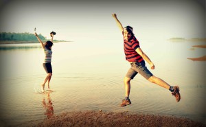 Catch me !! A dam in Dandeli