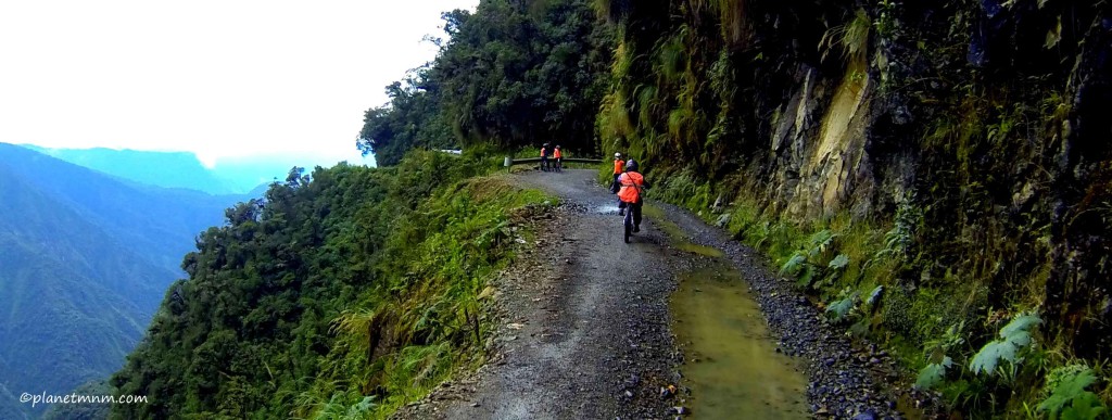 Riding the dangerous Death Road