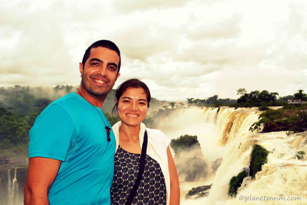 Molly and Monty at Iguazu Falls (Argentina)